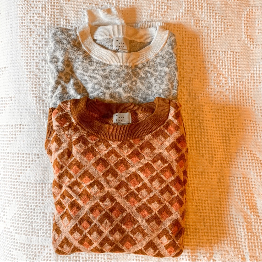 2-pack of A New Day sweaters